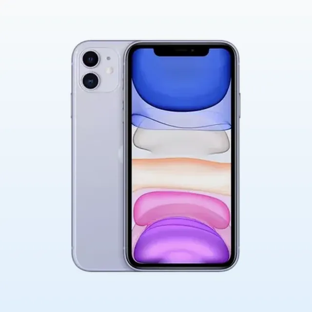Free Apple iPhone 11 government phone with Lifeline service – front and back view