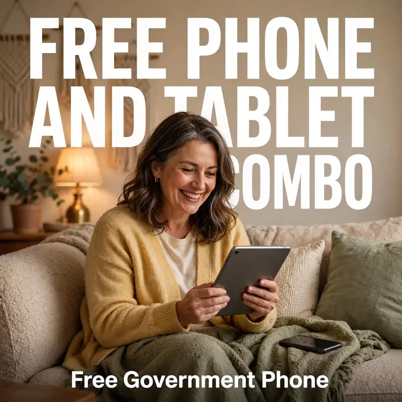 Free government phone and tablet combo